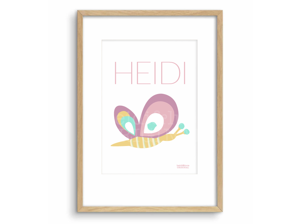Hilda Name Print