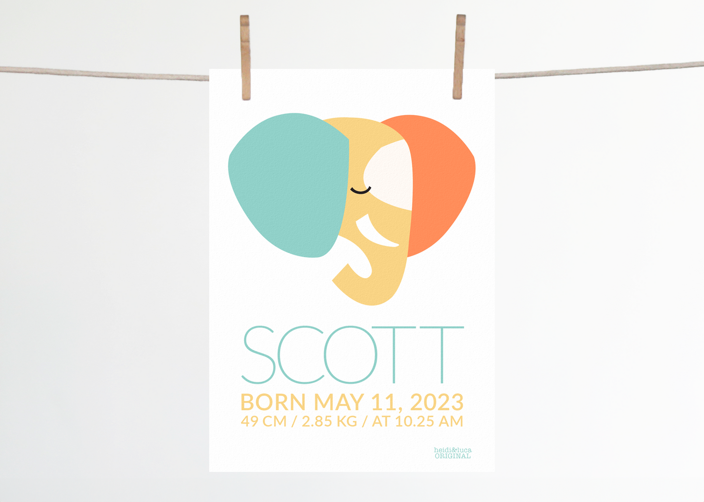 Harriet Birth Print