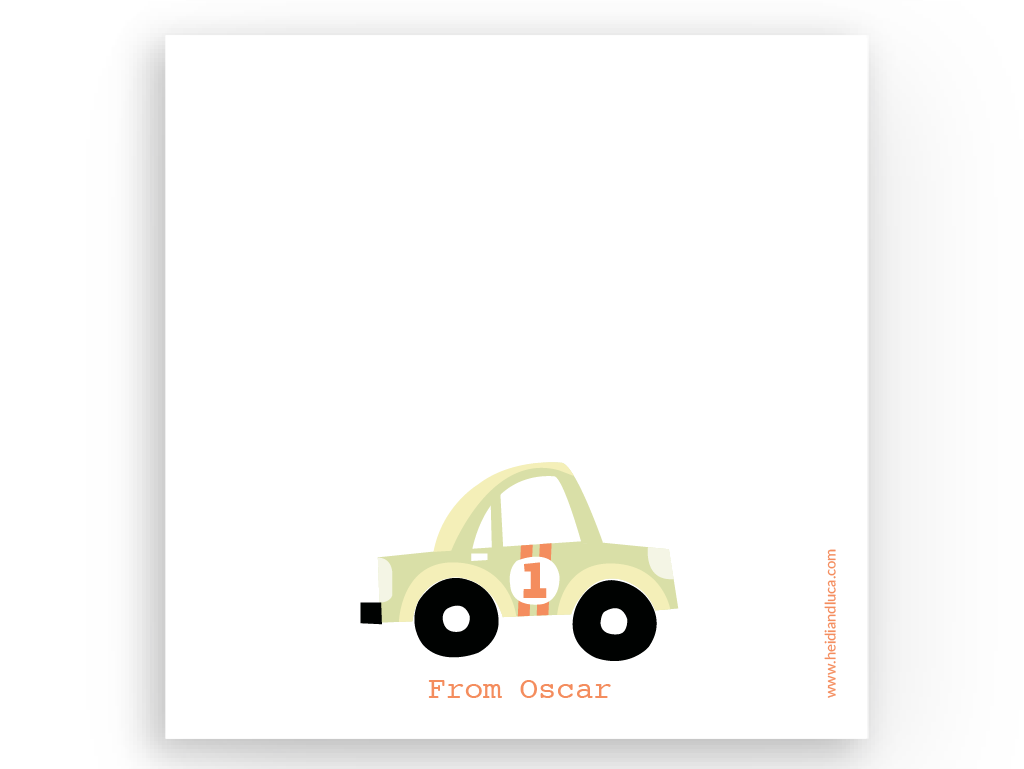 Rory Note Card