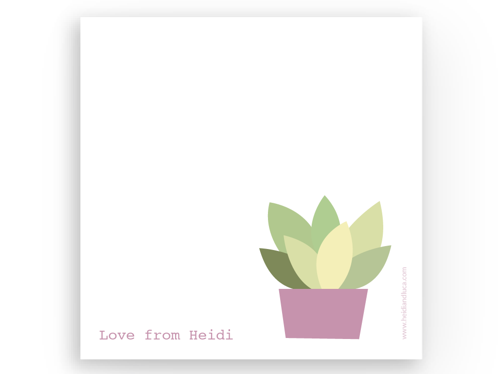Yukka Note Card