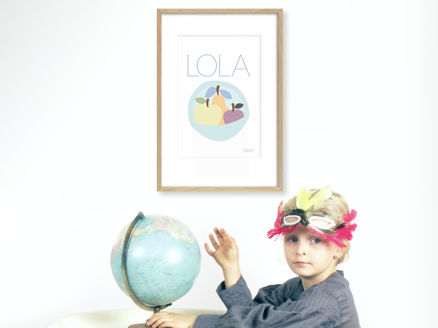 Fruit Bowl Name Print