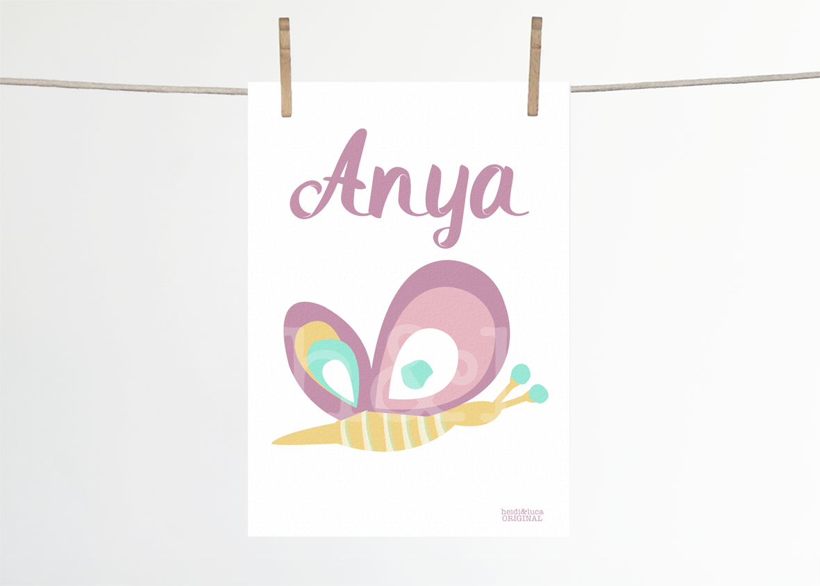 Hilda Name Print