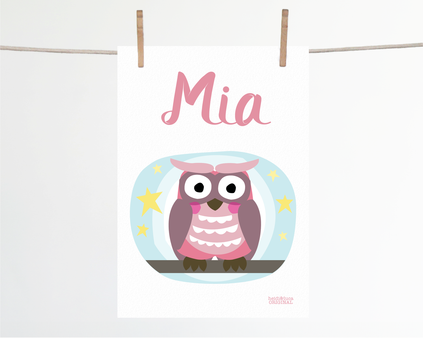 Cooky Owl Name Print