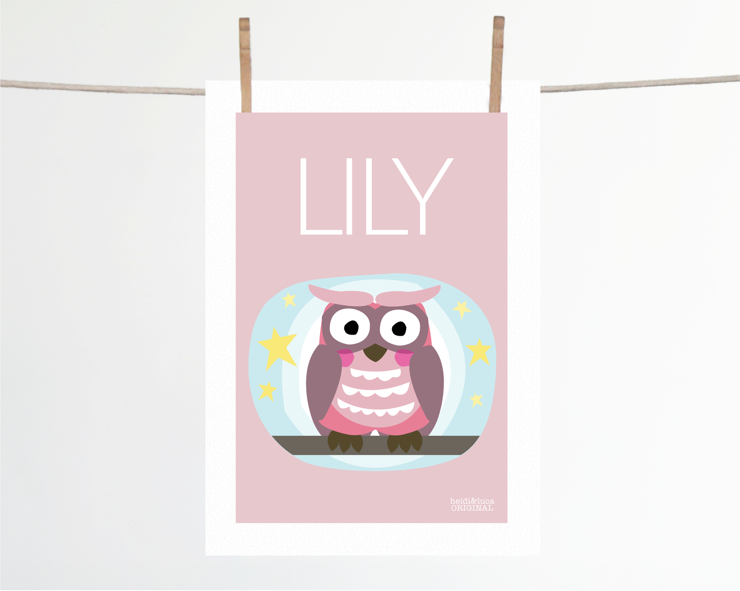Cooky Owl Name Print