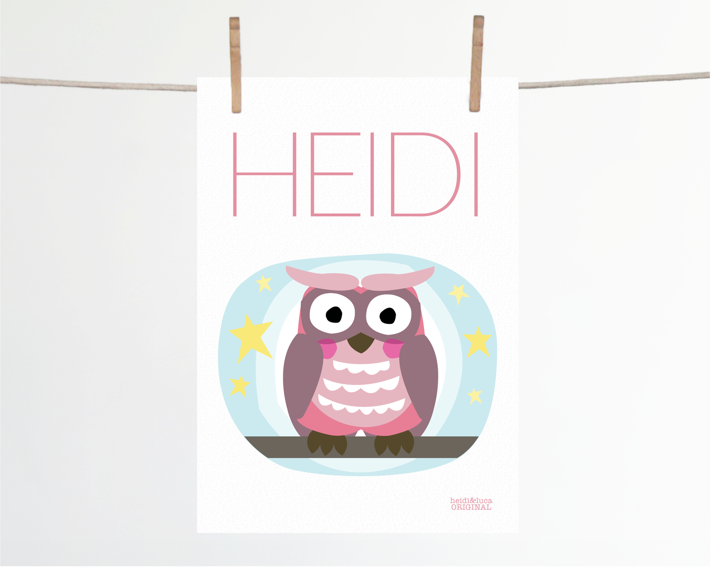Cooky Owl Name Print