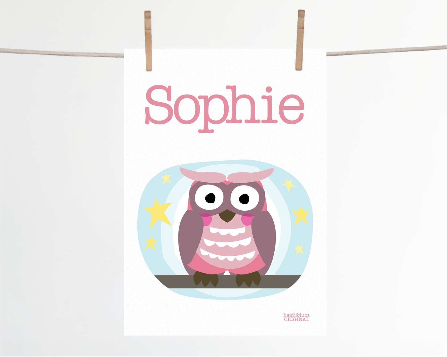 Cooky Owl Name Print