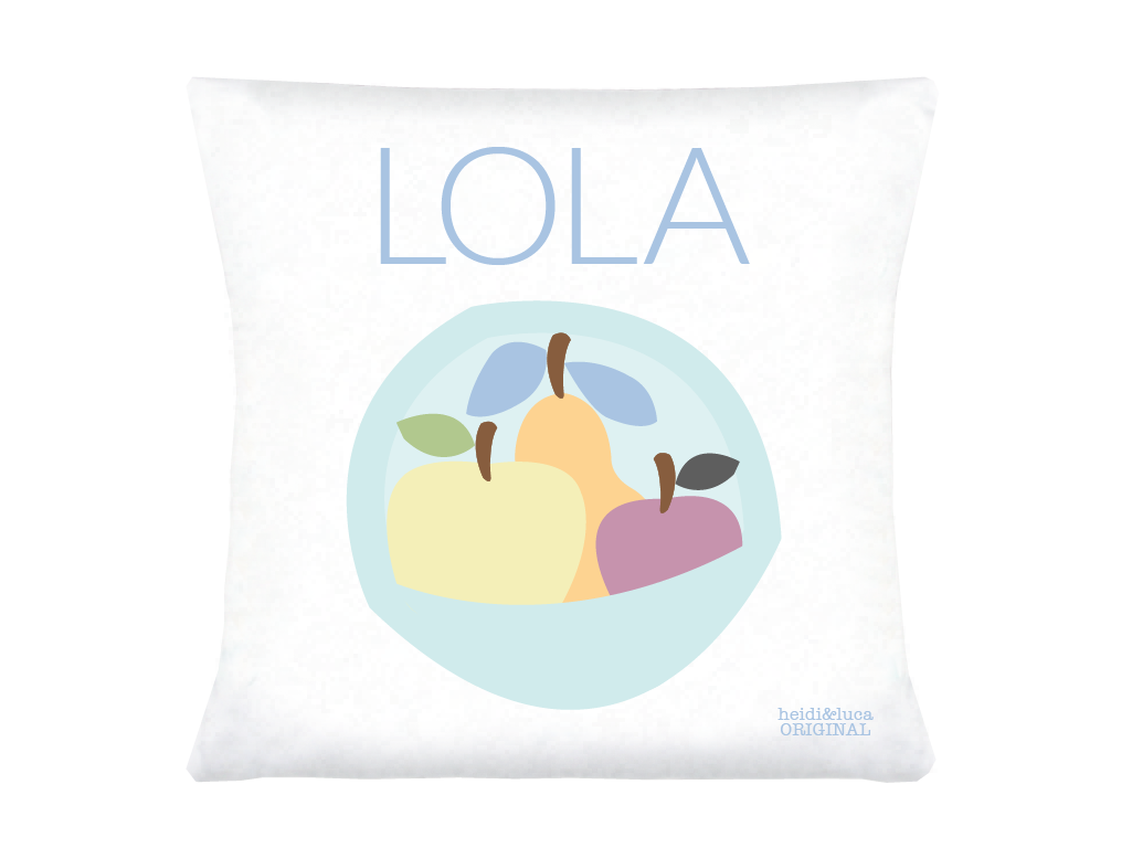 Fruit Bowl Cushion Cover