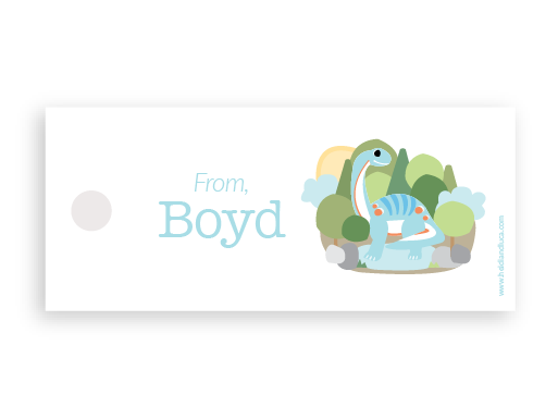 Bertie Petite Gift Tag