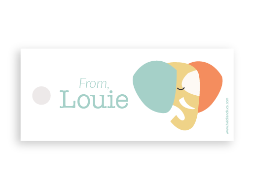 Harriet Petite Gift Tag