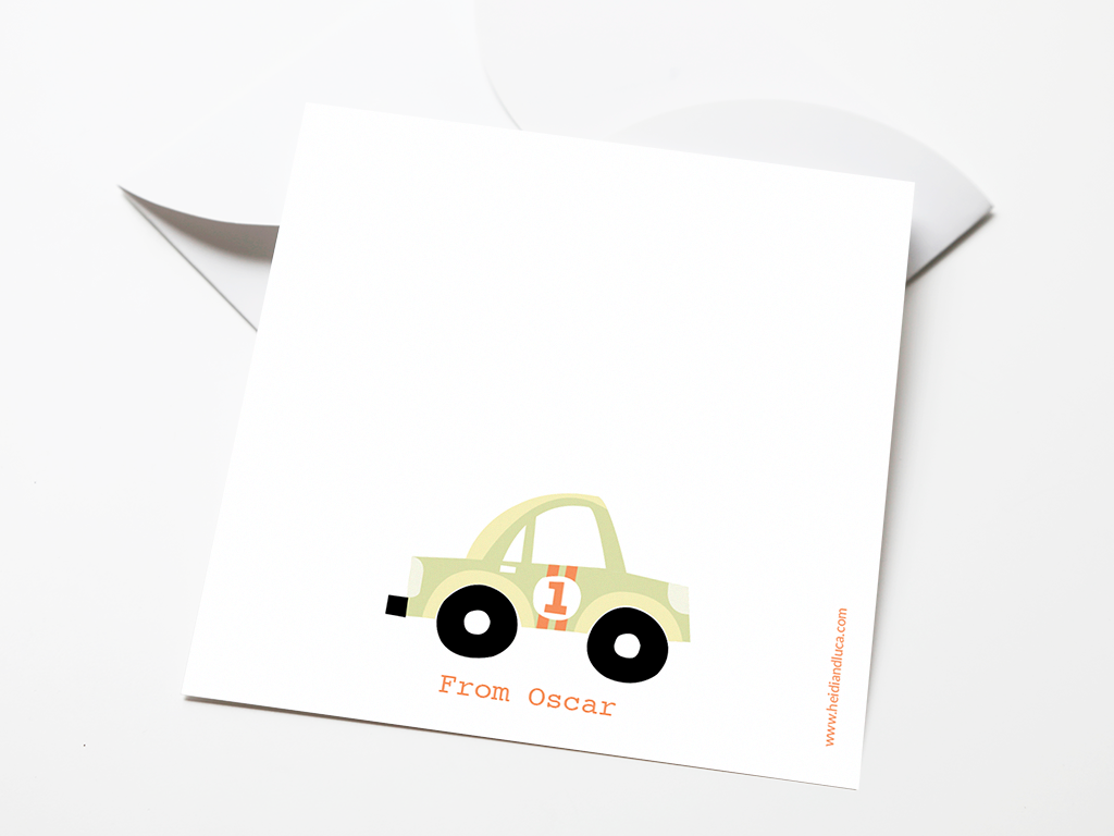 Rory Note Card