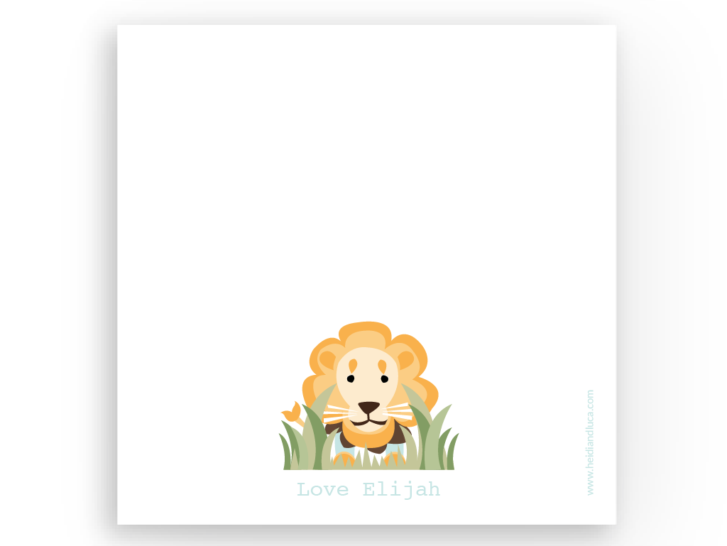 Lionel Note Card