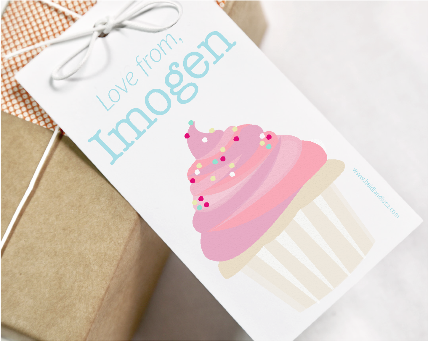 Scrummy Gift Tag