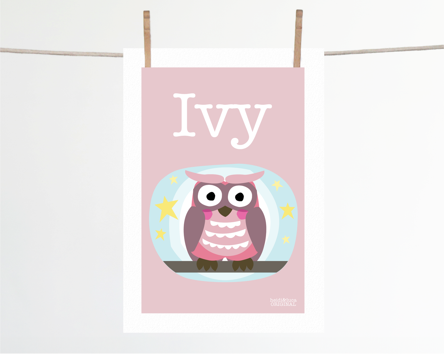 Cooky Owl Name Print