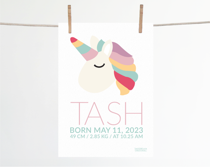 Lenni Birth Print